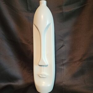 Kingston Living Solid Ceramic Face Vase